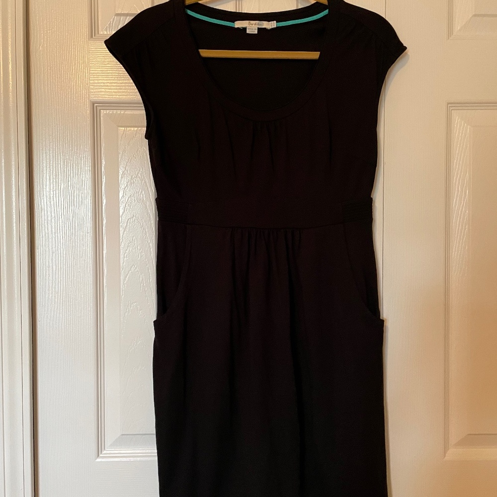 Casual Boden Dress, Black US 6P